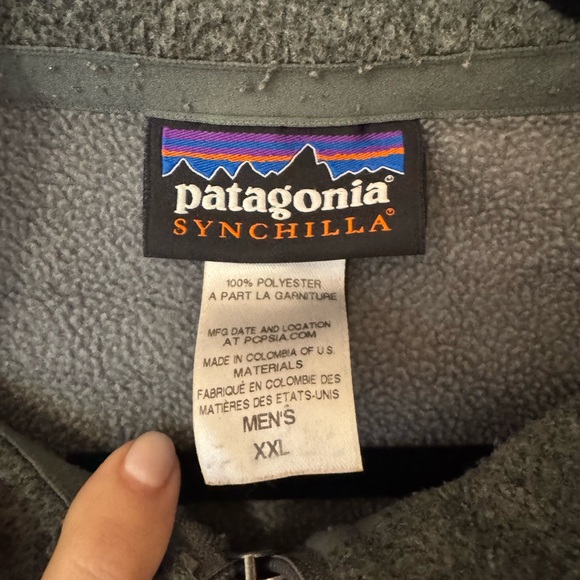 Patagonia Gray Fleece Jacket with “Firestone Walker Brewing Company” Embroidery - Picture 5 of 7